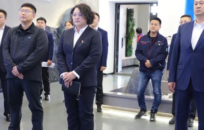 七台河农商银行调研组莅临尊龙中国官方网站调研